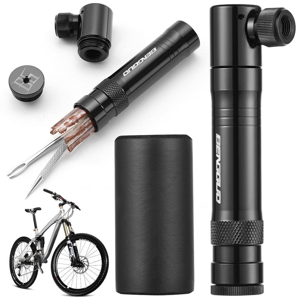 Tubeless Tire Sealant - CO2 Bicycle Pump with Tubeless Tire