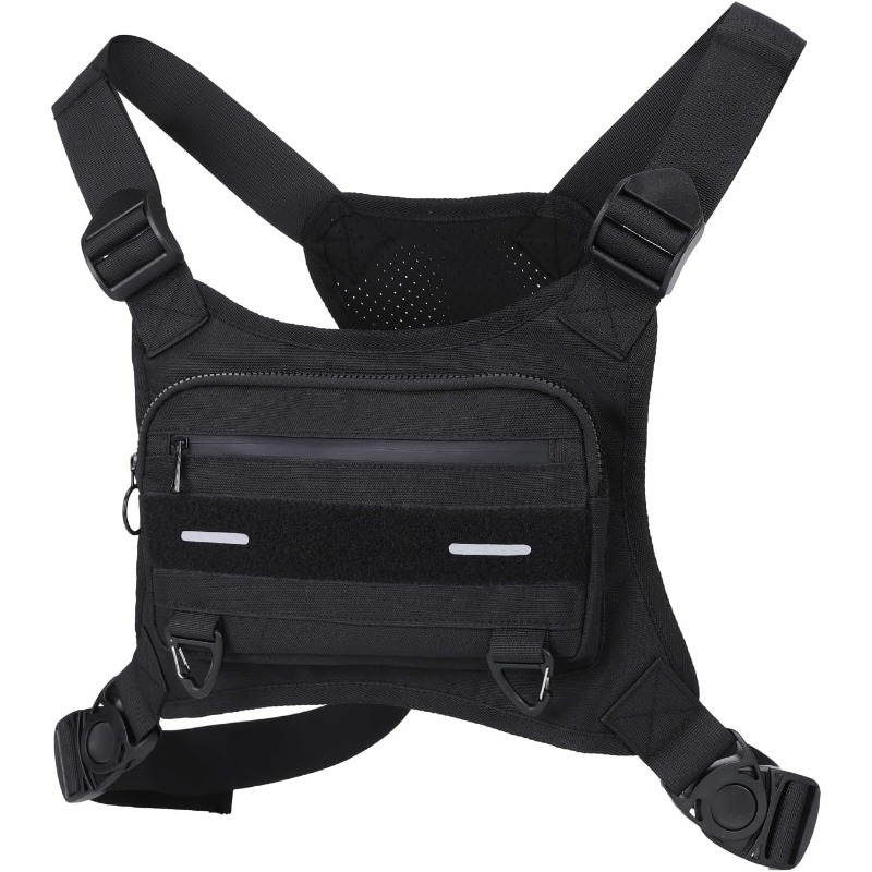 Cycling Gear Vest - Vest Bag Multifunctional Tactical Vest Adjustable