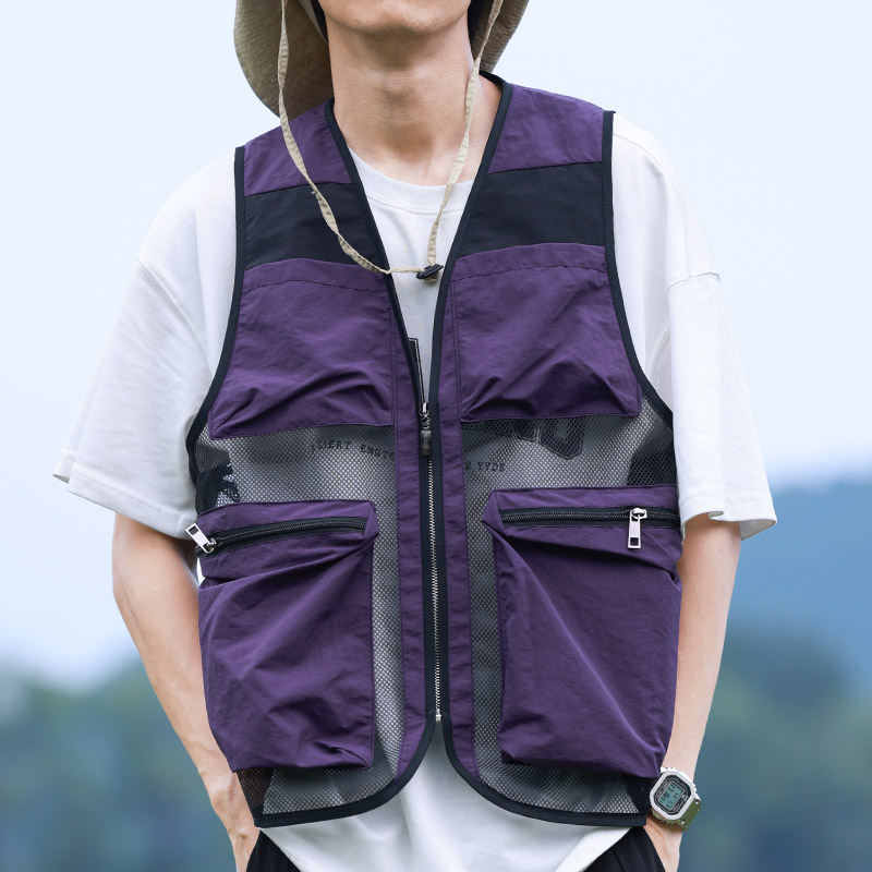 Cycling Gear Vest - Breathable Mesh Vest, Outdoor Travel, Cycling,