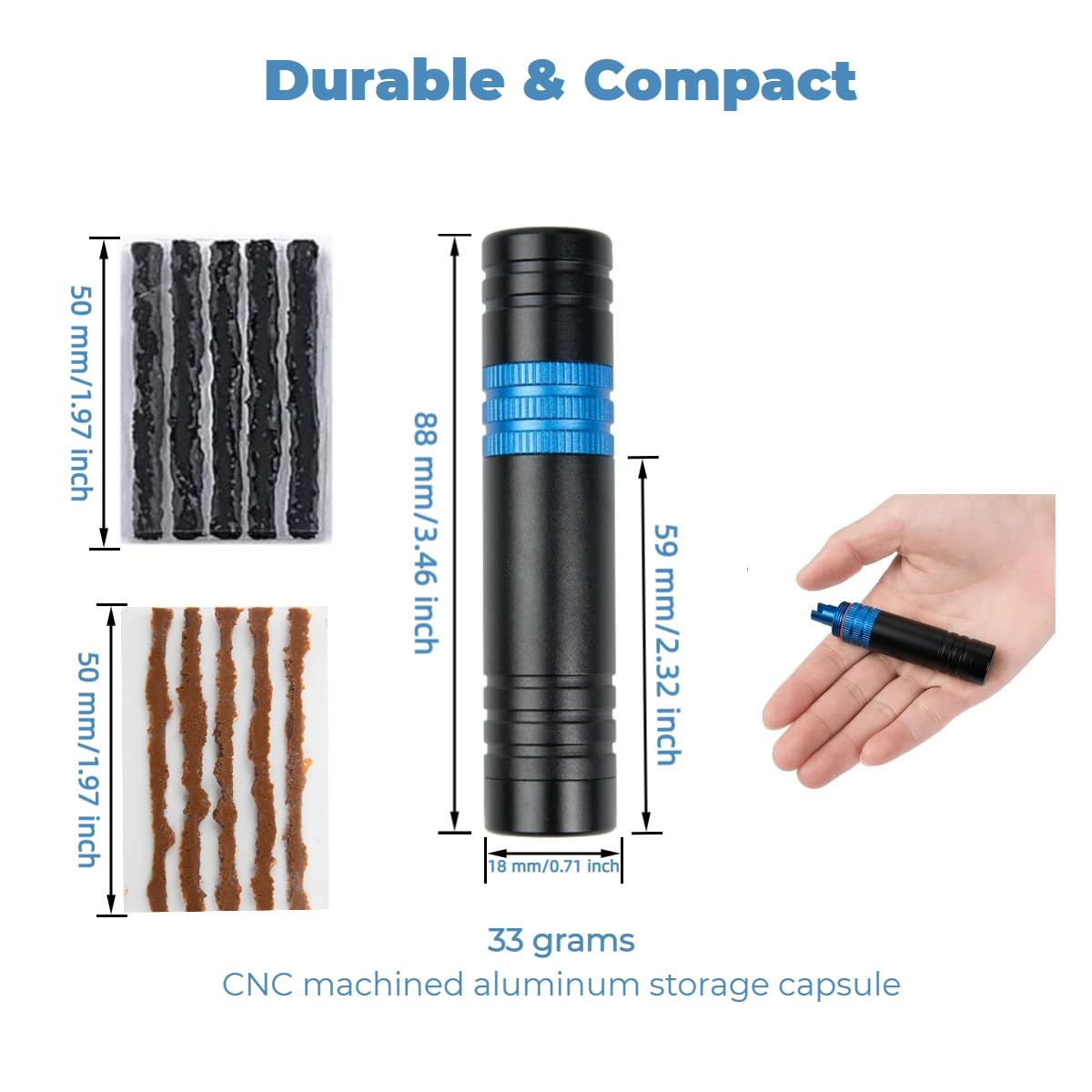 Tubeless Bike Tire Repair Kit  - Tubeless Tire Sealant recension och pris