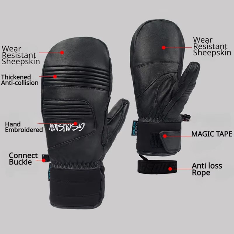 Winter 2026 Skiing Gloves Adul - Cycling Gear In Winter recension och pris