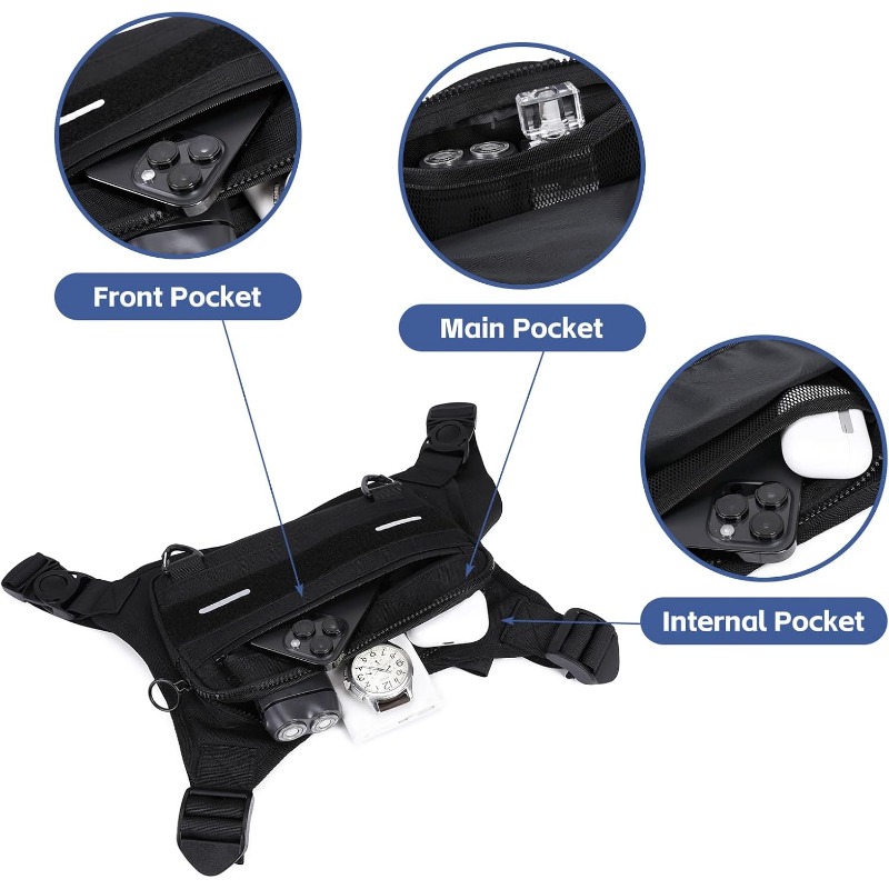 Vest Bag Multifunctional Tacti - Cycling Gear Vest recension och pris
