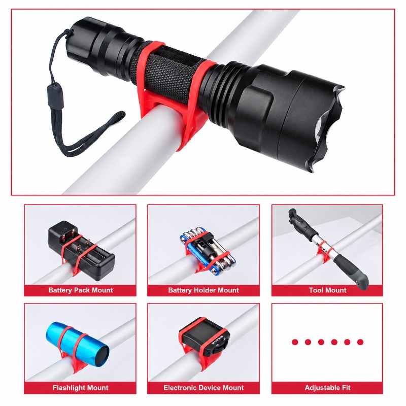 Bicycle Silicone Cable Tie MTB - Cycling Gear Bundle recension och pris