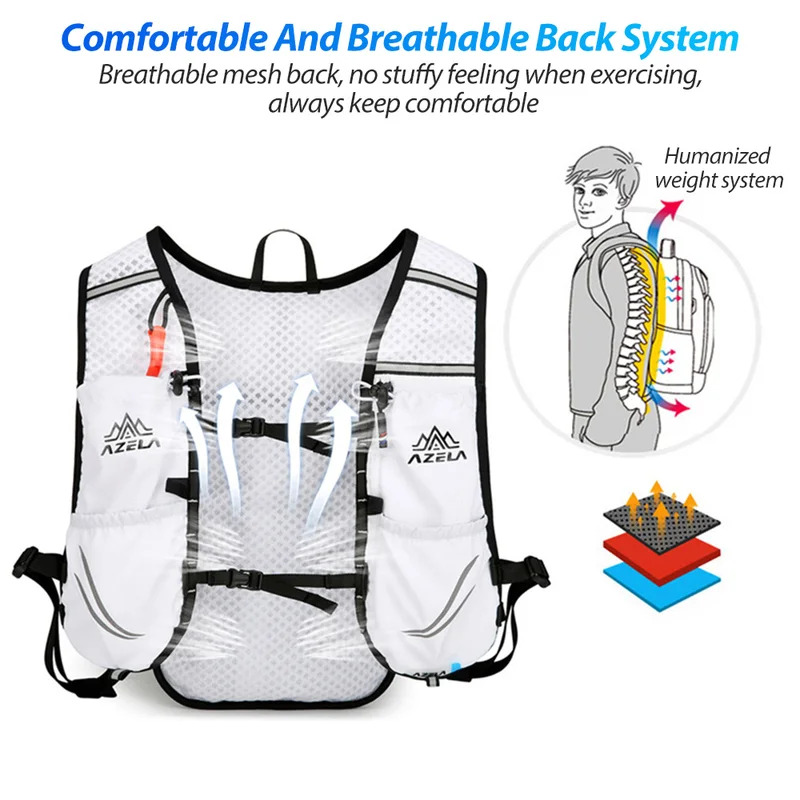 NEW Breathable Hydration Vest  - Cycling Gear Vest recension och pris