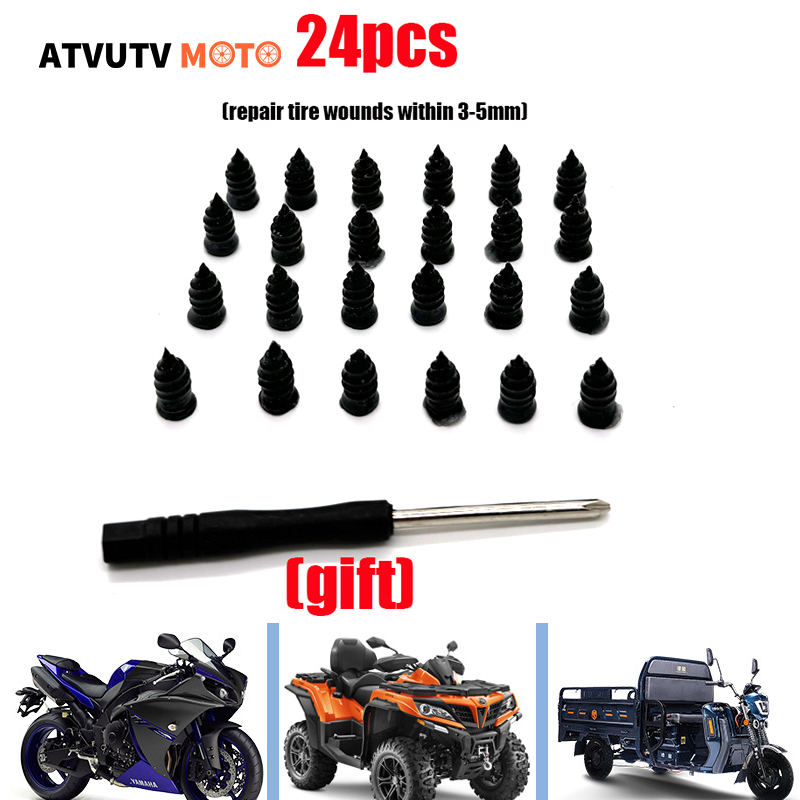 12PCS 24PCS Motorcycle Vacuum  - Tubeless Tire Sealant recension och pris