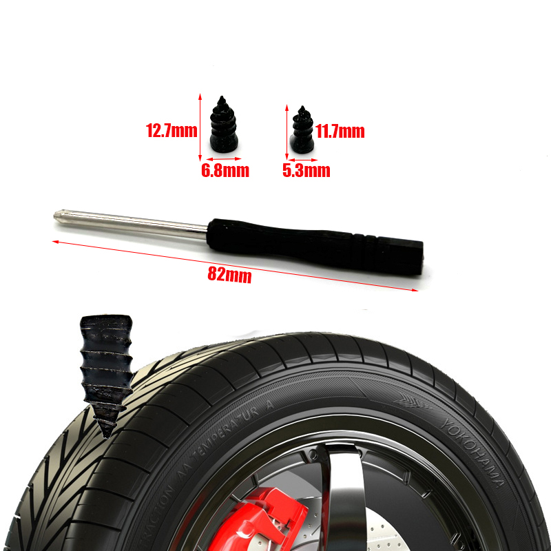 12PCS 24PCS Motorcycle Vacuum  - Tubeless Tire Sealant recension och pris