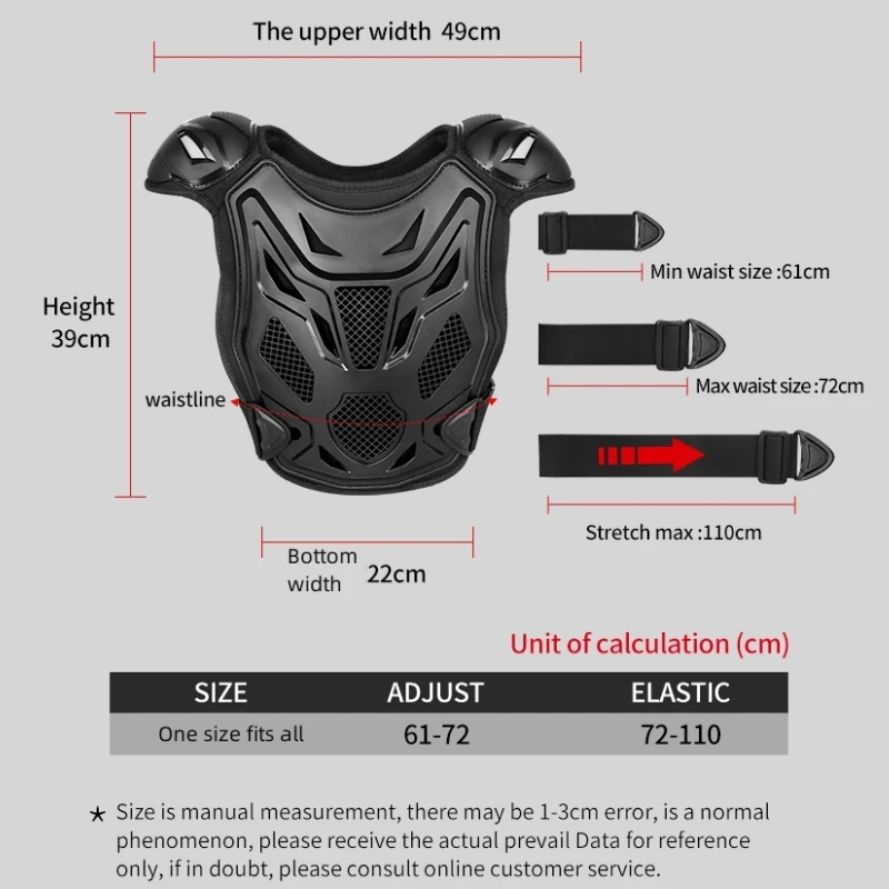 Children Motorcycle Riding Bod - Cycling Gear Vest recension och pris