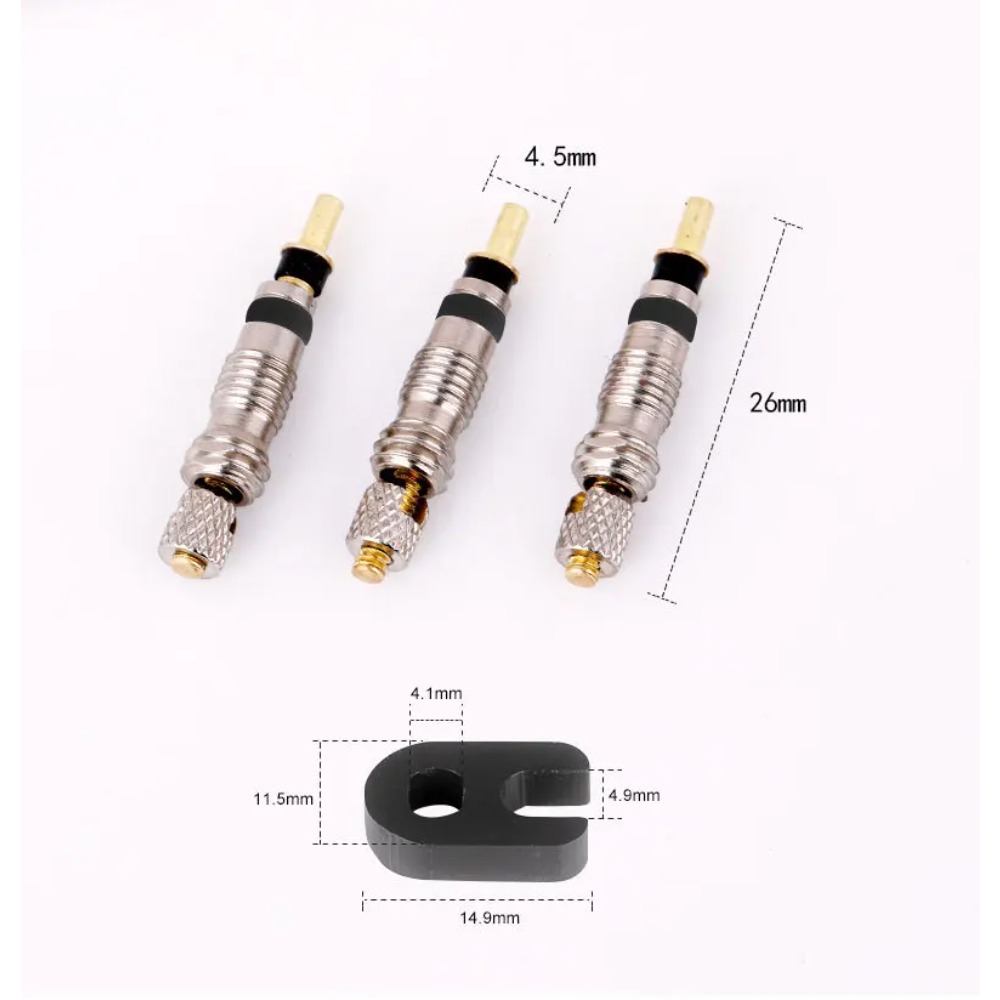 6/18Pcs Bicycle Valve Core Fre - Tubeless Tire Sealant recension och pris