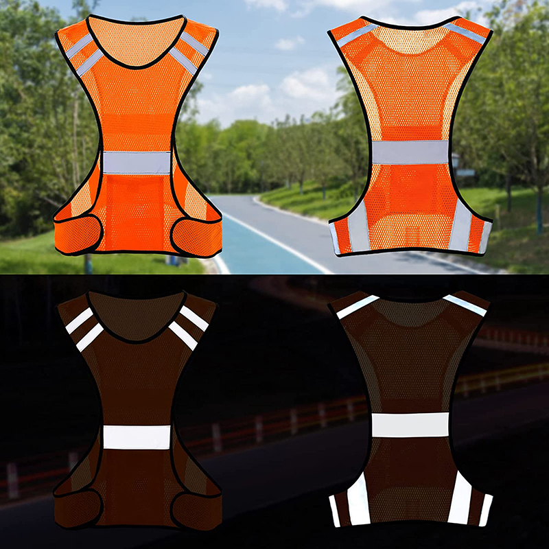Visibility Fluorescent Mesh Re - Cycling Gear Vest recension och pris