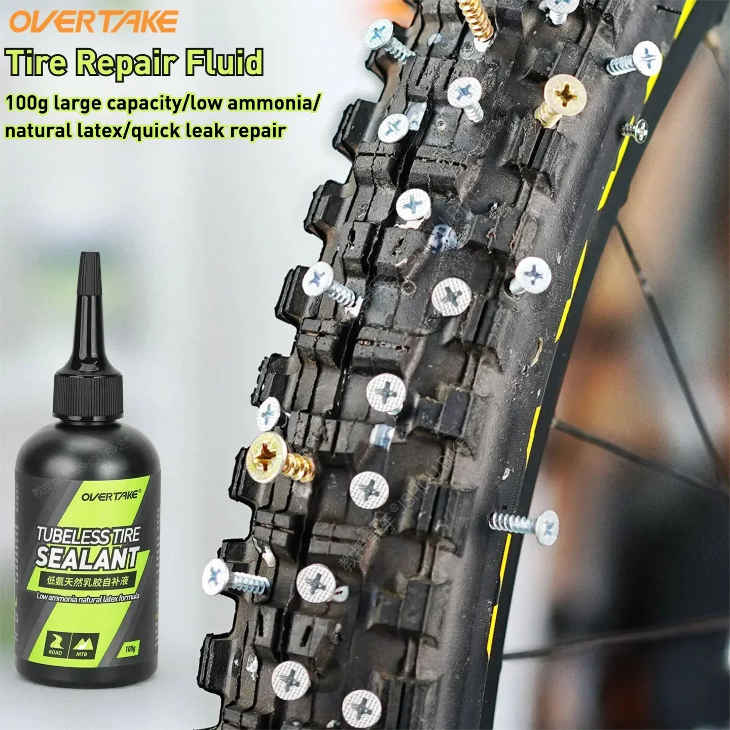 OVTK 100g Rubber Tire Sealant  - Tubeless Tire Sealant recension och pris