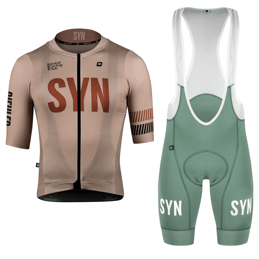 SYN Brown Cycling Clothing men - Cycling Gear Outfit recension och pris