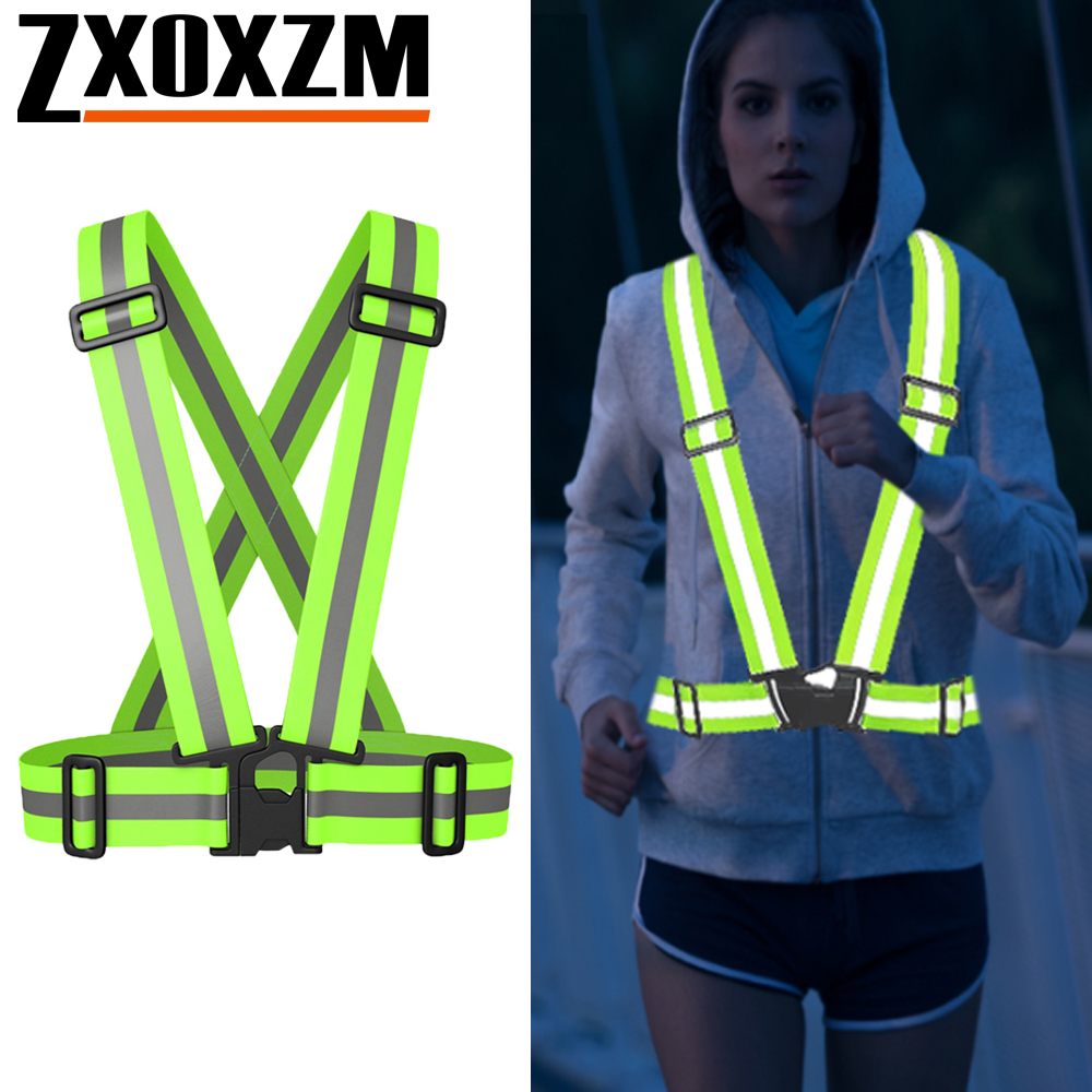 1Pcs Night Running Vest High V - Cycling Gear Vest recension och pris