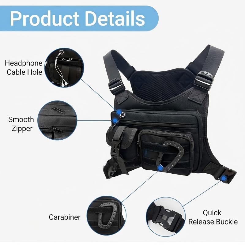 Tactical Chest Vest Pack Multi - Cycling Gear Vest recension och pris