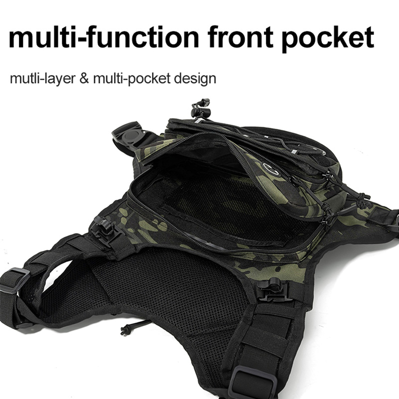 Tactical Bag Front Chest Rig V - Cycling Gear Vest recension och pris