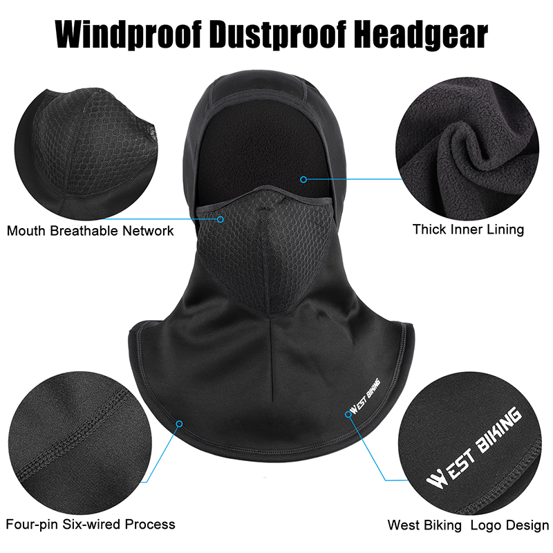 WEST BIKING Winter Balaclava C - Cycling Gear Winter recension och pris